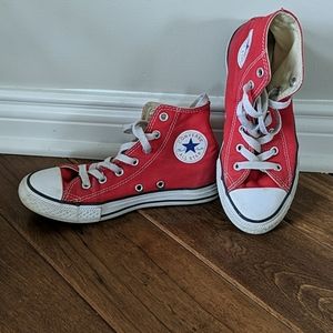 Red Converse All Star High Tops